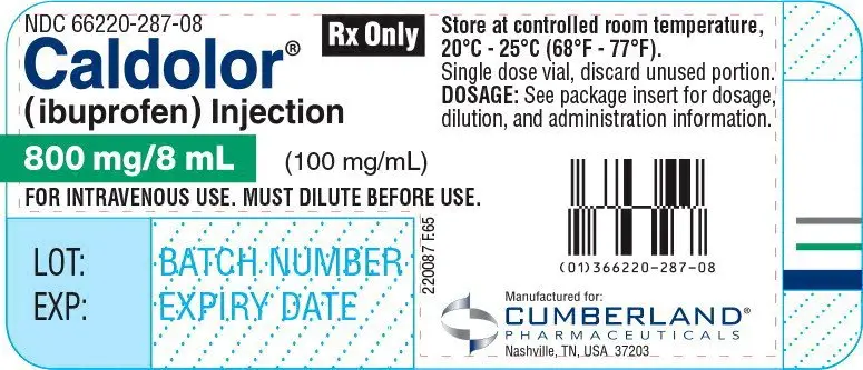 Principal Display Panel - 8 mL Vial Label
