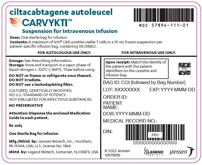 PRINCIPAL DISPLAY PANEL - 70 mL Bag Label