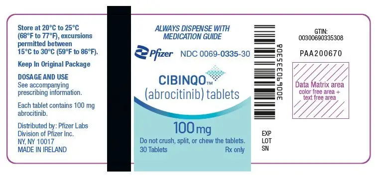 PRINCIPAL DISPLAY PANEL - 100 mg Tablet Bottle Label