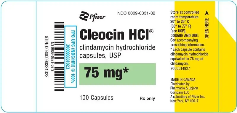 PRINCIPAL DISPLAY PANEL - 75 mg Capsule Bottle Label