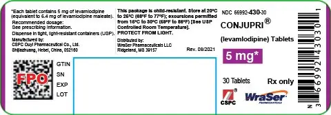 PRINCIPAL DISPLAY PANEL - 5 mg Tablet Bottle Label