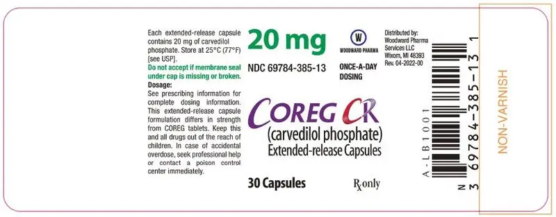 PRINCIPAL DISPLAY PANEL - 20 mg Bottle Label