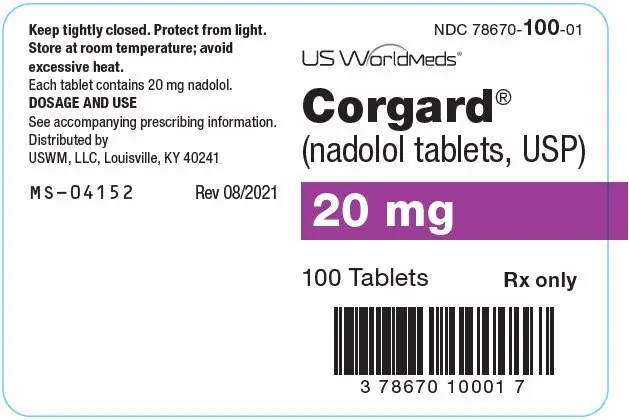 PRINCIPAL DISPLAY PANEL - 20 mg Tablet Bottle Label