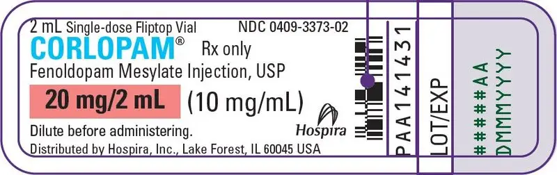 PRINCIPAL DISPLAY PANEL - 2 mL Vial Label