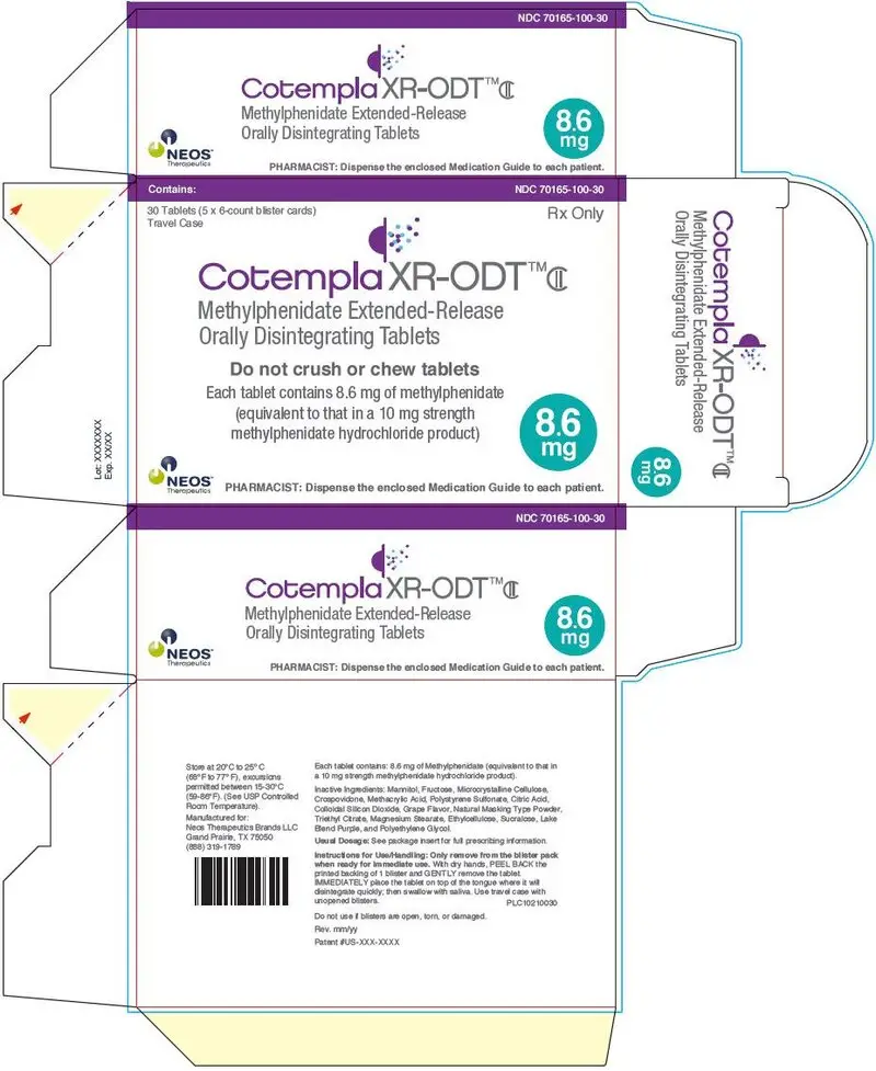 PRINCIPAL DISPLAY PANEL - 8.6 mg Tablet Blister Pack Carton