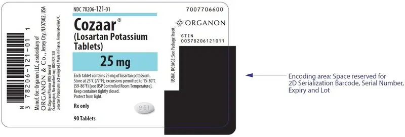 PRINCIPAL DISPLAY PANEL - 25 mg Tablet Bottle Label