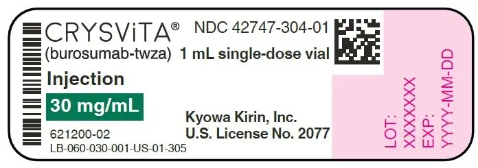 PRINCIPAL DISPLAY PANEL - 30 mg/mL Vial