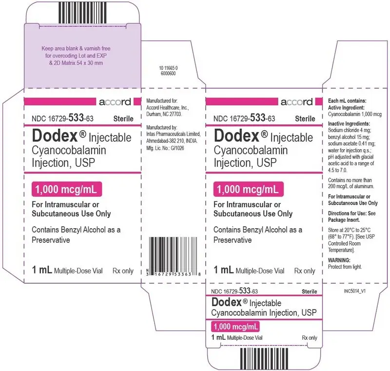 PRINCIPAL DISPLAY PANEL - 1 mL vial Carton