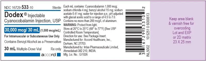 PRINCIPAL DISPLAY PANEL - 30 mL vial label