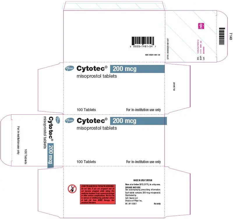 PRINCIPAL DISPLAY PANEL - 200 mcg Tablet Blister Pack Carton