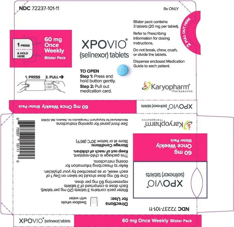 Principal Display Panel – 60 mg (Once Weekly) Blister Sleeve Label
