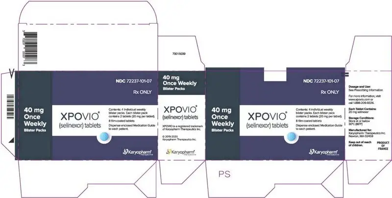 Principal Display Panel – 40 mg (Once Weekly) Carton Label
