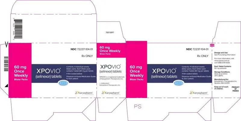 Principal Display Panel – 60 mg (Once Weekly) Carton Label
