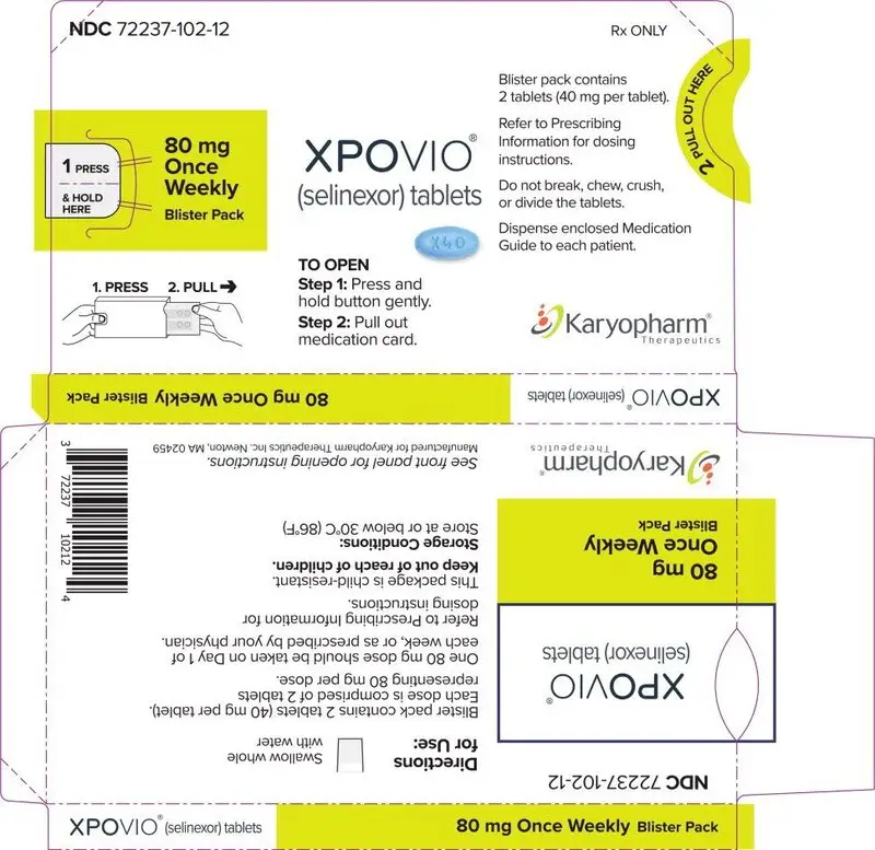 Principal Display Panel – 80 mg (Once Weekly) Blister Sleeve Label
