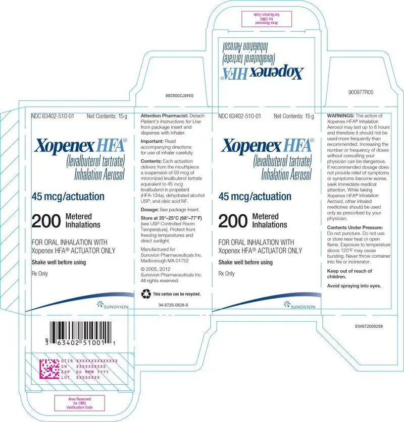 PRINCIPAL DISPLAY PANEL – TRADE CARTON - 45 MCG 200 ACTUATIONS
