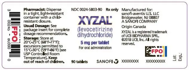 PRINCIPAL DISPLAY PANEL - 5 mg Tablet Bottle Label