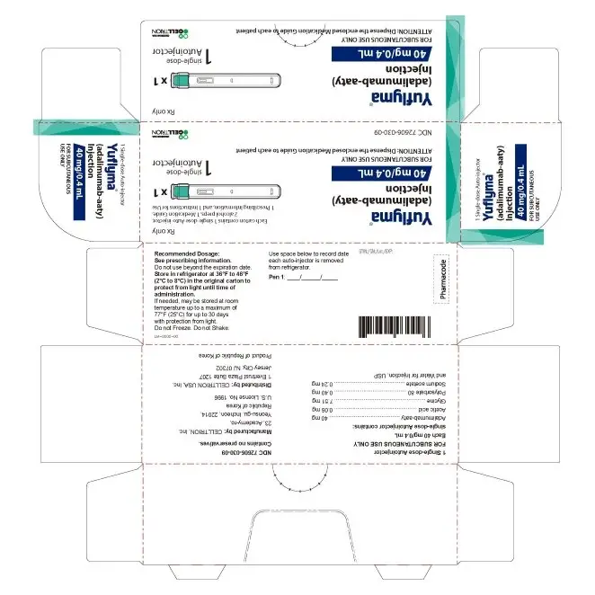 40 mg/0.4 mL Auto-injector Carton 1PK