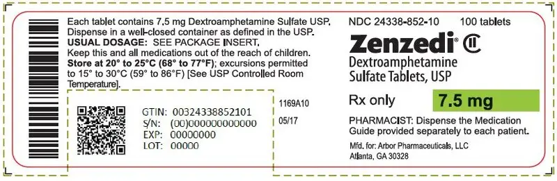 PRINCIPAL DISPLAY PANEL - 7.5 mg Tablet Bottle Label