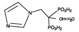 Zometa structural formula