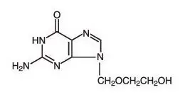 Acyclovir chemical structure