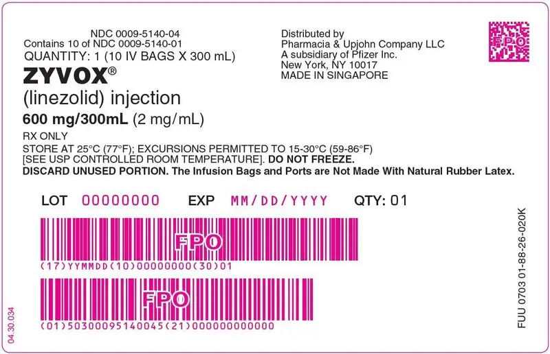 PRINCIPAL DISPLAY PANEL - 300 mL Bag Box Label