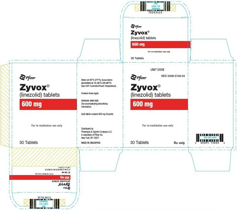 PRINCIPAL DISPLAY PANEL - 600 mg Tablet Blister Pack Carton - NDC 0009-5138-03