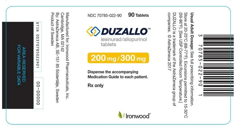 PRINCIPAL DISPLAY PANEL - 200 mg/300 mg Tablet Bottle Label