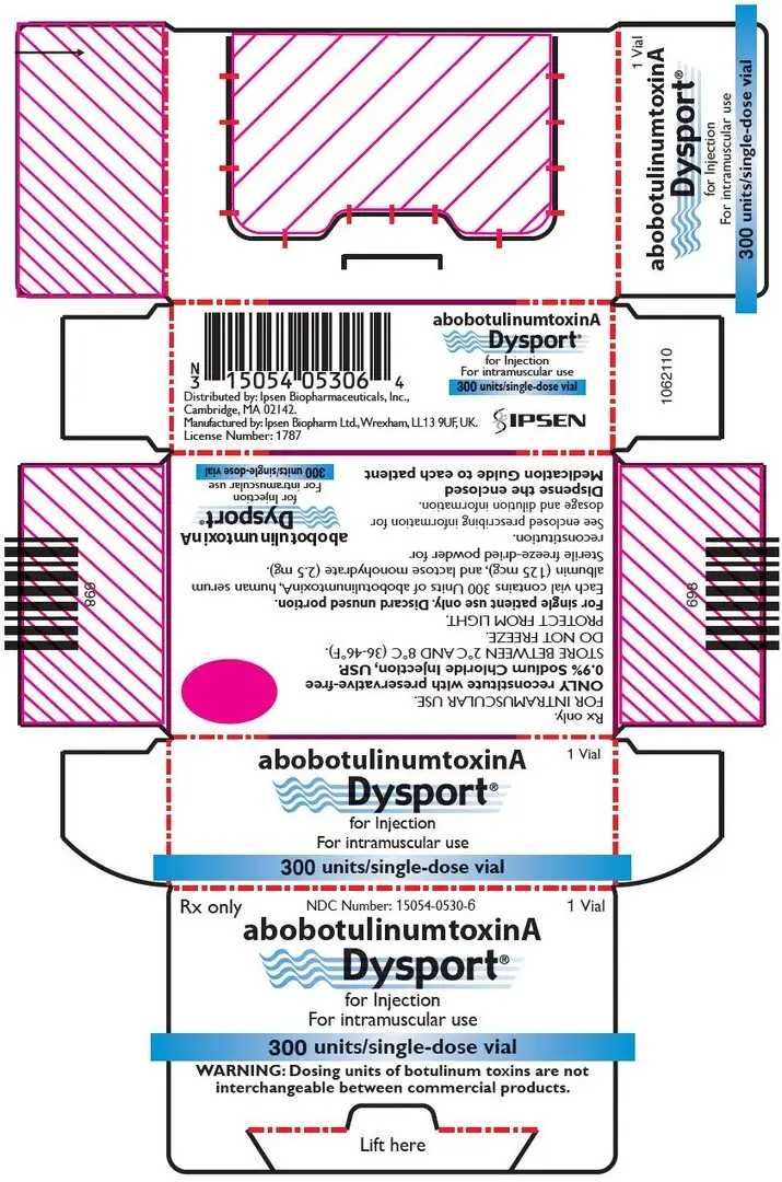 PRINCIPAL DISPLAY PANEL - 300 Units Vial Carton