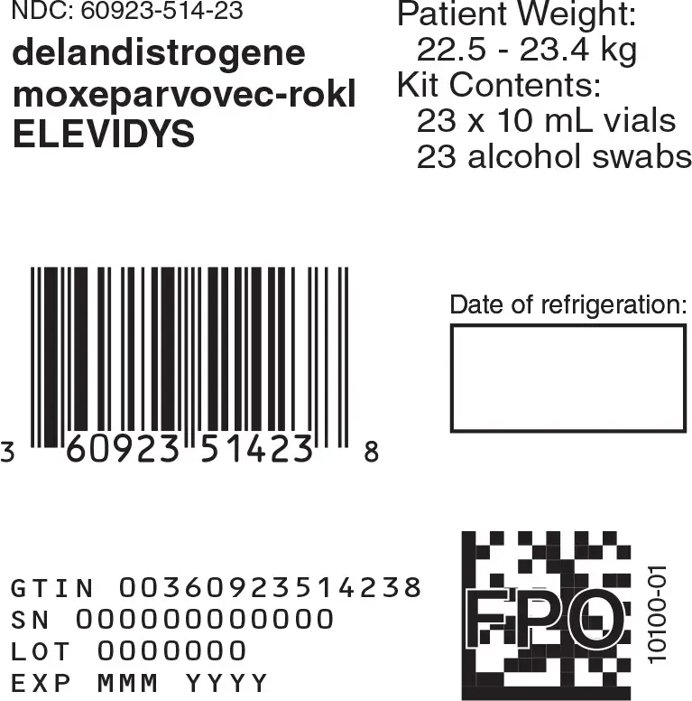 Principal Display Panel -10 mL 23 count Carton Label
