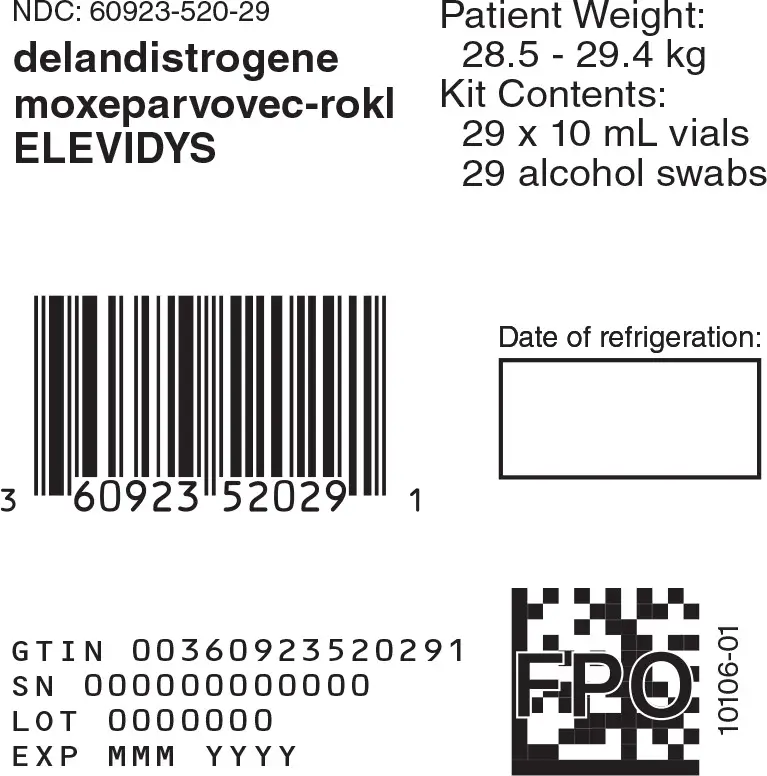 Principal Display Panel -10 mL 29 count Carton Label
