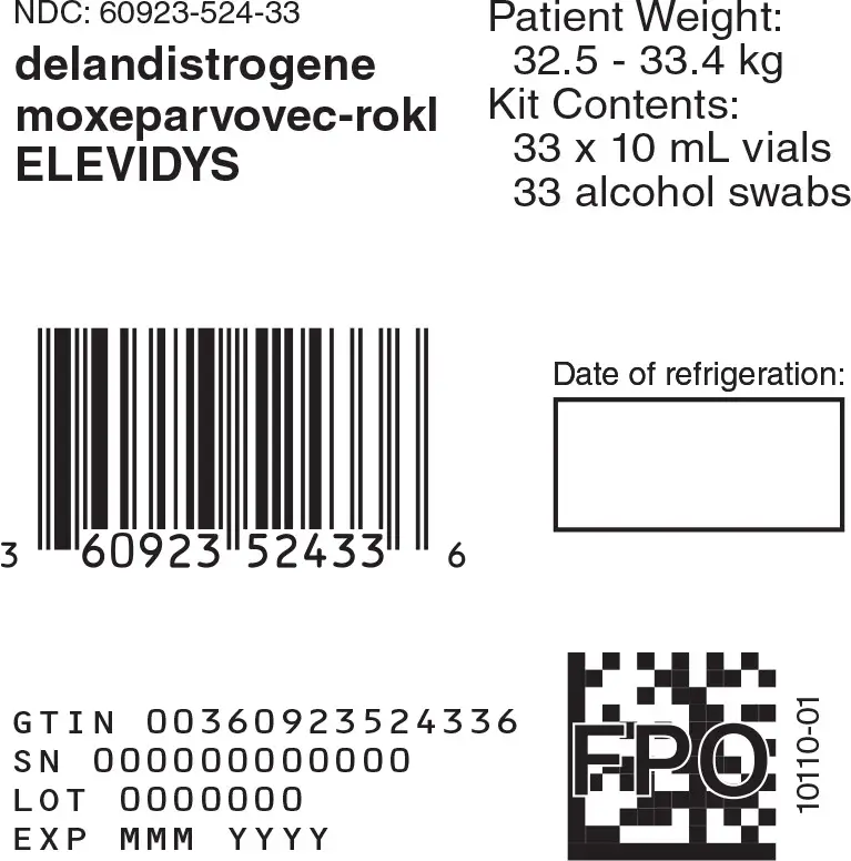 Principal Display Panel -10 mL 33 count Carton Label
