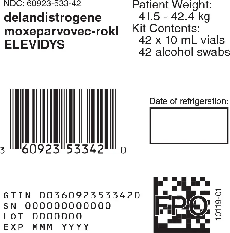 Principal Display Panel -10 mL 42 count Carton Label
