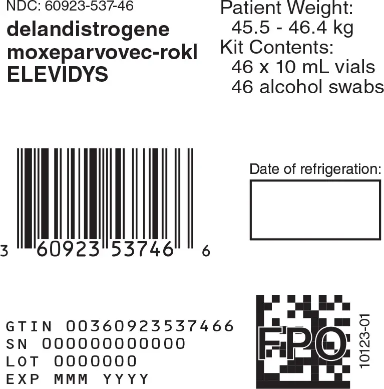 Principal Display Panel -10 mL 46 count Carton Label
