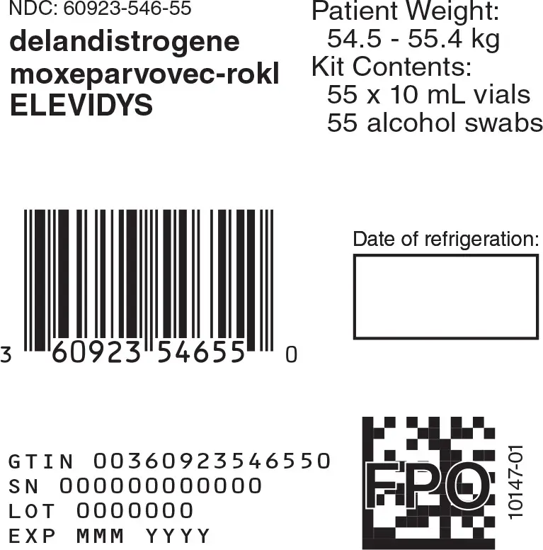 Principal Display Panel -10 mL 55 count Carton Label
