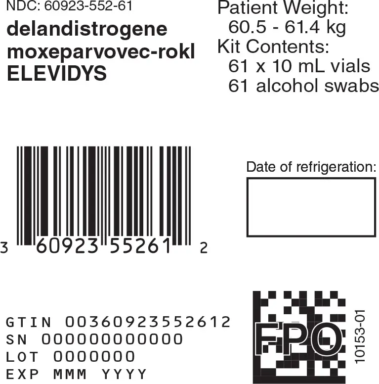 Principal Display Panel -10 mL 61 count Carton Label
