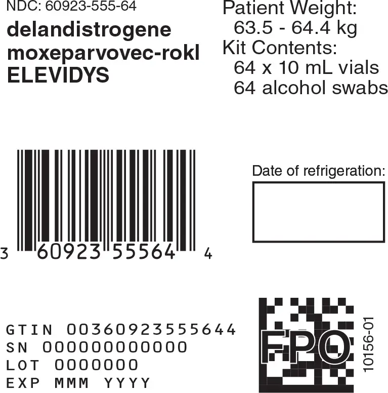 Principal Display Panel -10 mL 64 count Carton Label
