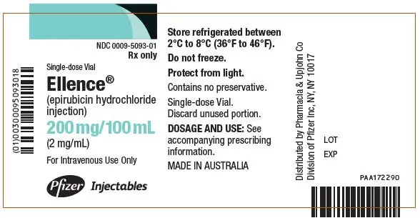 PRINCIPAL DISPLAY PANEL - 200 mg/100 mL Vial Label