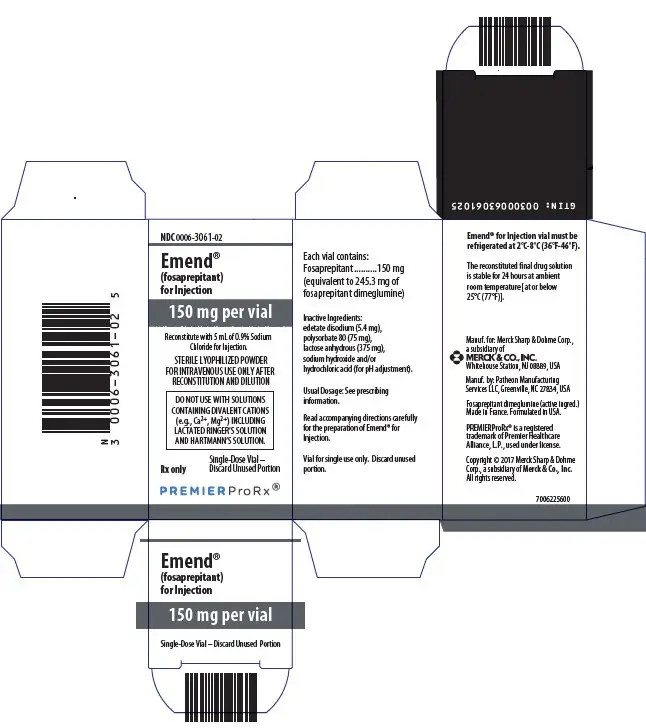 PRINCIPAL DISPLAY PANEL - 150 mg Vial Carton