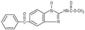 Mebendazole Chemical Structure