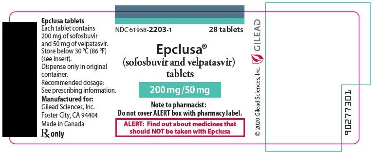 PRINCIPAL DISPLAY PANEL - 200 mg/50 mg Tablet Bottle Label