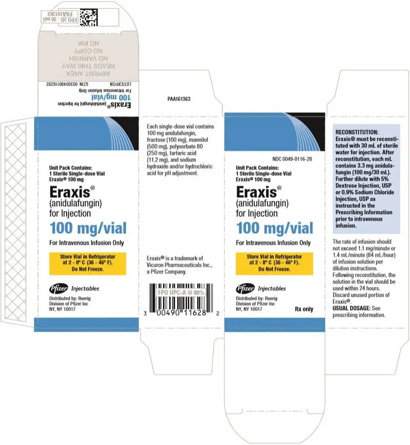 PRINCIPAL DISPLAY PANEL - 100 mg Vial Carton