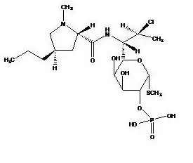 Clindamycin Phosphate Structural Formula