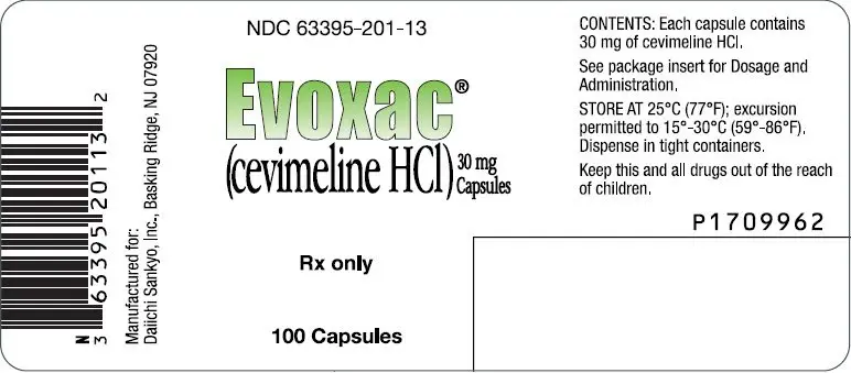 PRINCIPAL DISPLAY PANEL - 30 mg Capsule Bottle Label