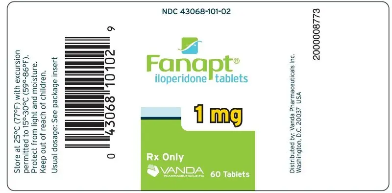 PRINCIPAL DISPLAY PANEL - 1mg Label