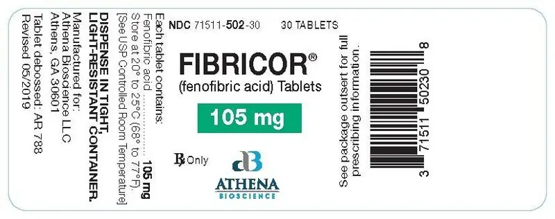 Fibricor 105 mg Tablet