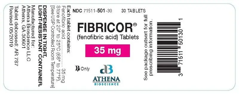 Fibricor 35 mg Tablet