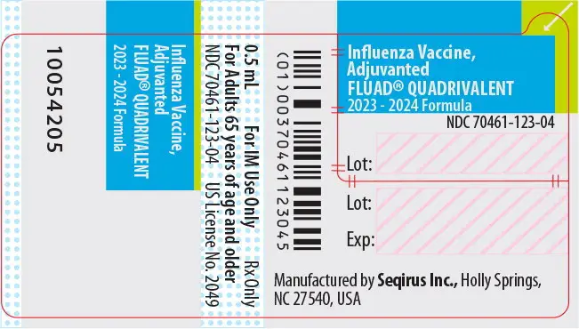 Principal Display Panel – 0.5 mL Syringe Label
