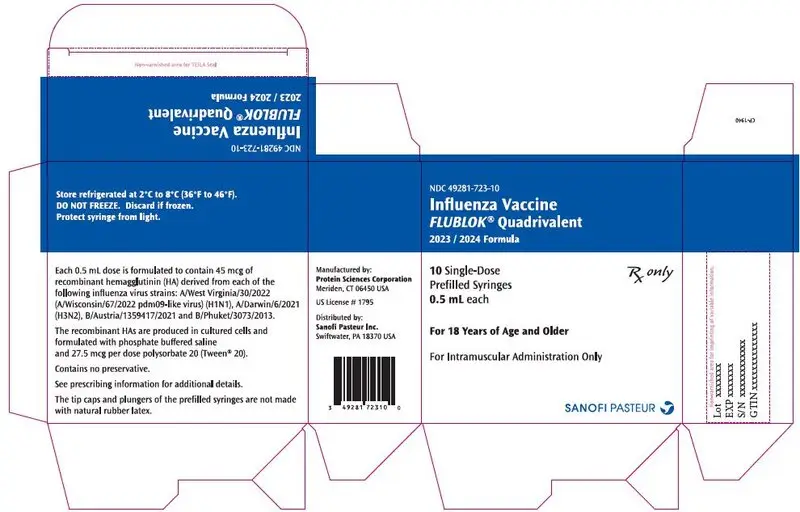 PRINCIPAL DISPLAY PANEL - 0.5 mL Syringe Carton - CP-1940