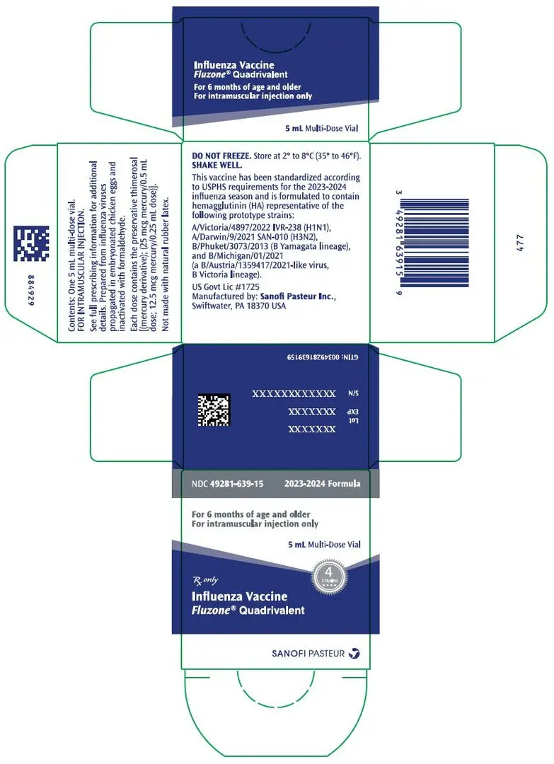 PRINCIPAL DISPLAY PANEL - 5 mL Vial Package - 49281-639-15