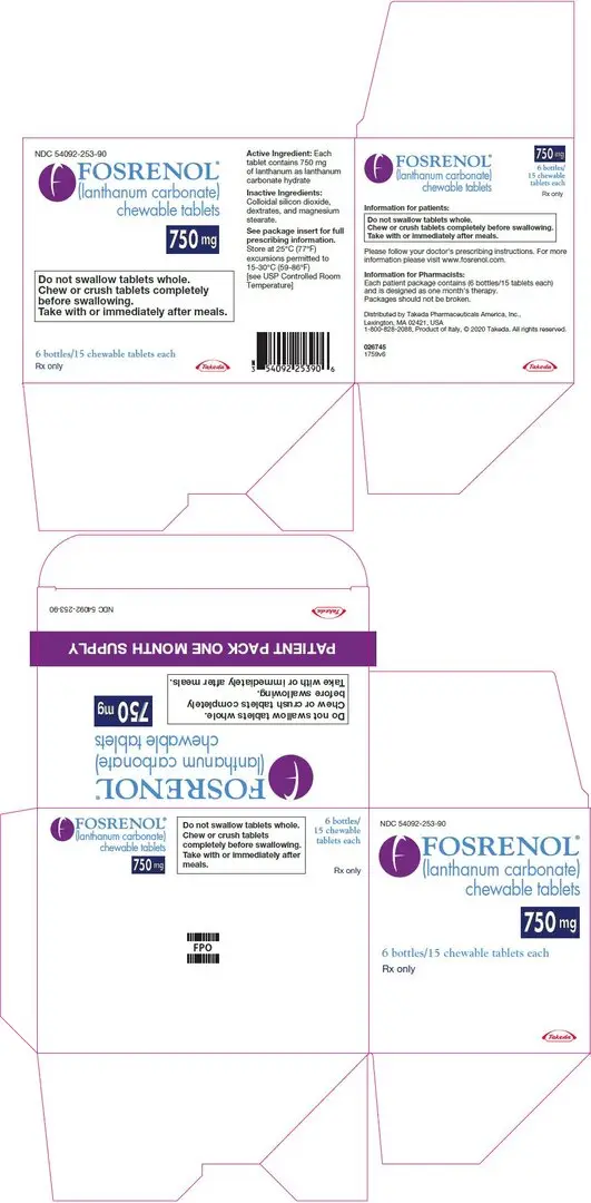 PRINCIPAL DISPLAY PANEL - 750 mg Tablet Bottle Package